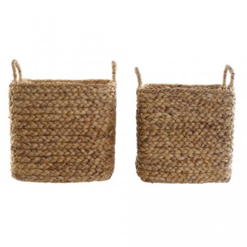 Набор корзин DKD Home Decor Bali (38 x 38 x 36 cm) (42 x 42 x 39 cm) (2 pcs)