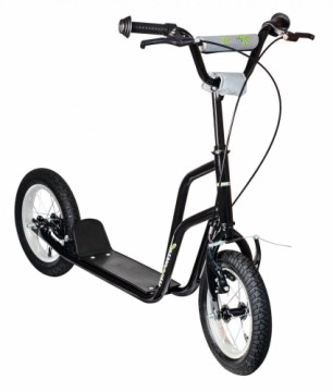 MUUWMI Scooter skrejritenis Fun AIR 12", melns - AU 592