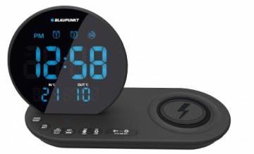 Blaupunkt CR85BK alarm clock Digital alarm clock Black