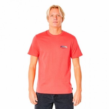 Vīriešu Krekls ar Īsām Piedurknēm Rip Curl Revival Inverted  M Laša krāsas