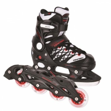 Tempish Clips Duo Adjustable Ice/Inline Skates Size 29-32