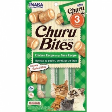 INABA Churu Bites Tuna with chicken - cat treats - 3x10 g