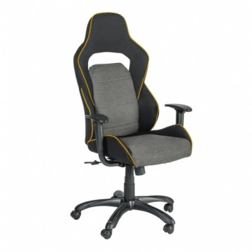 Darba krēsls COMFORT melns/pelēks/oranžs