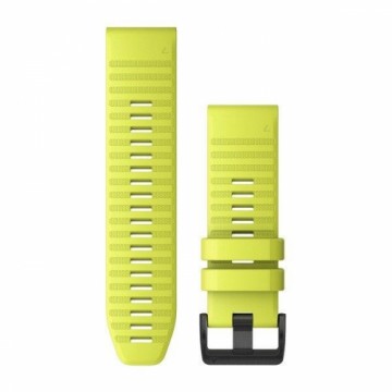 Garmin Acc,fenix 6X 26mm QuickFit Amp Yellow Silicone Band