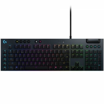 LOGITECH G815 LIGHTSPEED RGB Mechanical Gaming Keyboard – GL Tactile - CARBON - PAN - USB - NORDIC - TACTILE SWITCH