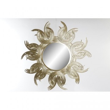 Настенное зеркало DKD Home Decor Зеркало Позолоченный Металл (96.5 x 3.8 x 96 cm)