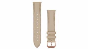 Garmin Acc, vivomove, Luxe, 20mm, Leather, Rose Gold, Light Sand