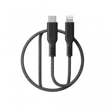Amazingthing Premium MFI certifield Cable Type C - Lightning (black, 2.2m)