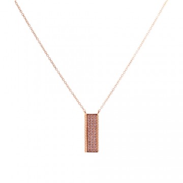 Ladies' Necklace Sif Jakobs SJ-C0079-CZ-RG 26 cm