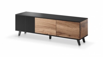 Halmar RANDOM RTV-1 TV-stand, color: wotan oak/black