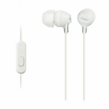 Austiņas ar Mikrofonu Sony in-ear Balts