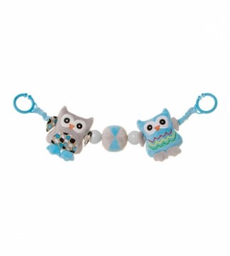 Grabulis ratiņiem OWLS blue 4BABY OB11