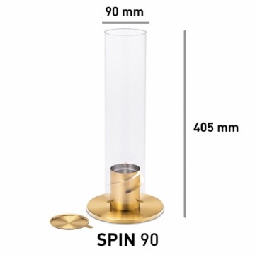 HOFATS SPIN fireplace 90, gold