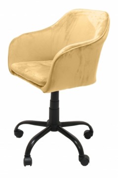 Top E Shop Topeshop FOTEL MARLIN ŻÓŁTY office/computer chair Padded seat Padded backrest