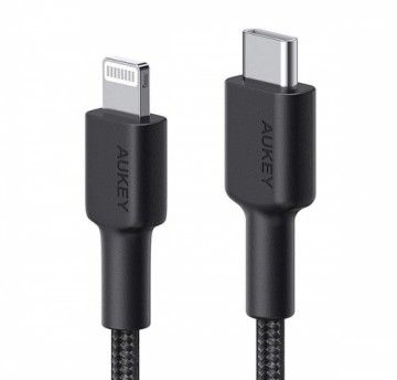 AUKEY CB-CL03 USB cable Quick Charge USB C-Lightning | 2m | Black