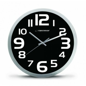 Esperanza WALL CLOCK ZURICH BLACK