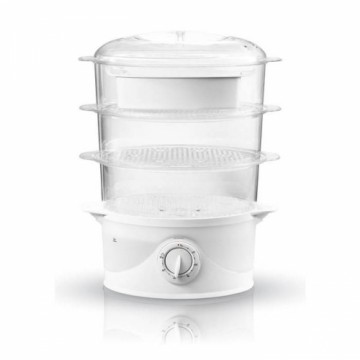 Adler AD 633 steam cooker 3 basket(s) White Freestanding 800 W