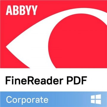 ABBYY FineReader PDF Corporate, Volume Licenses (concurrent), Subscription 1 year, 5 - 25 Licenses