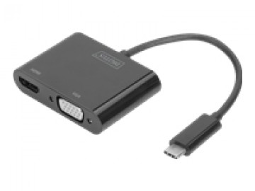 Assmann Electronic DIGITUS USB- HDMI + VGA Adapter