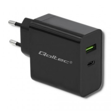 Qoltec 51717 power adapter/inverter Indoor 42 W Black