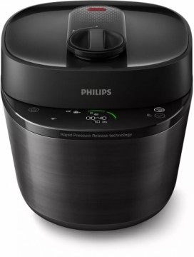 PHILIPS Katls ar paaugstinātu spiedienu, 1000W, melns - HD2151/40