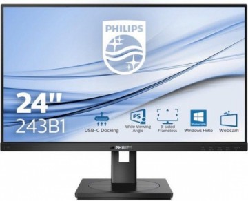 Mmd-monitors & displays  
         
       PHILIPS 243B1/00 Monitor 23.8inch FHD