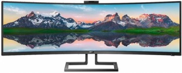 Mmd-monitors & displays  
         
       PHILIPS 499P9H/00 49inch USB-C DOCKING DISPLAY 5120x1440 CURVED VA 5ms GtG HAS USB-C/DP/HDMI/RJ45 USB HUB Speakers VESA