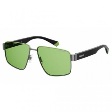 Unisex Saulesbrilles Polaroid PLD6121S-SMF Zaļš