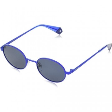 Unisex Saulesbrilles Polaroid PLD6066S-PJP Zils