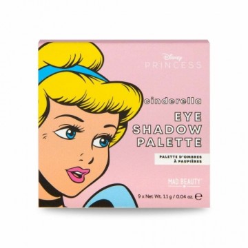 Палитра теней для глаз Mad Beauty DIsney Princess Cinderelle Mini (9 x 1,1 g)