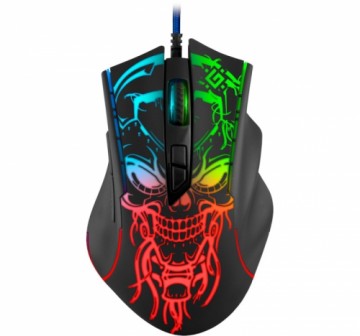 Gaming, optic, wired mouse  DEFENDER GM-928 BULLETSTORM 7200dpi 7P illuminate