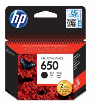 Hewlett-packard HP 650 Original Black 1 pc(s)