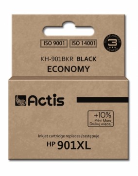 Actis KH-901BKR ink for HP printer; HP 901XL CC656AE replacement; Standard; 20 ml; black