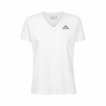 Women’s Short Sleeve T-Shirt Kappa Cabou White