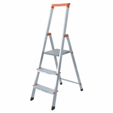 Ladder 3 step freestanding Krause Solidy 126214
