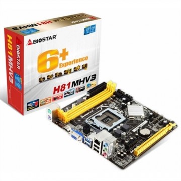 Mātesplate Biostar H81MHV3 3.0 LGA1150