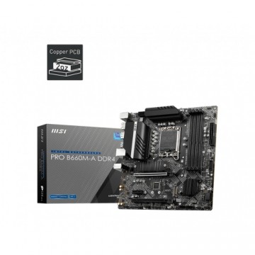 Mātesplate MSI PRO H610M-G DDR4