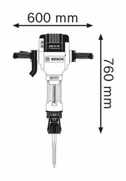 Bosch 0 611 30A 000 rotary hammer 2000 W