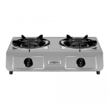 gas stove Vitrokitchen 265IB Black Steel Stainless steel