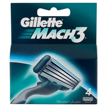 Сменное лезвие для бритвы Gillette (4 uds)