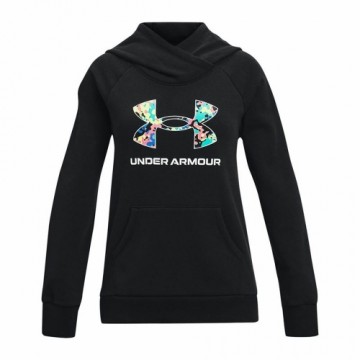 Толстовка с капюшоном для девочек Under Armour Rival Чёрный