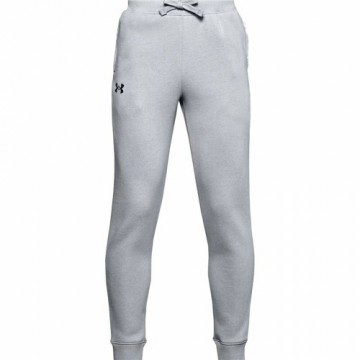 Children's Tracksuit Bottoms Under Armour  Rival  Grey