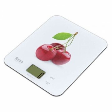 kitchen scale TM Cherries 8 kg (22,4 x 18,5 cm)