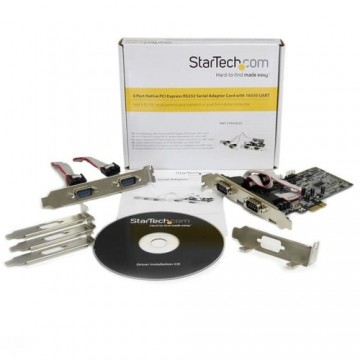 PCI Karte Startech PEX4S553             (4 Ostas)