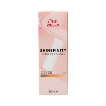 Перманентный краска Wella Shinefinity Nº 08/38 (60 ml)
