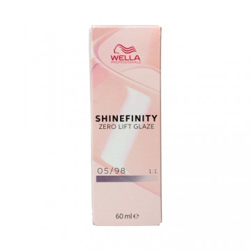 Permanents Krāsojošs Wella Shinefinity Nº 05/98 (60 ml)