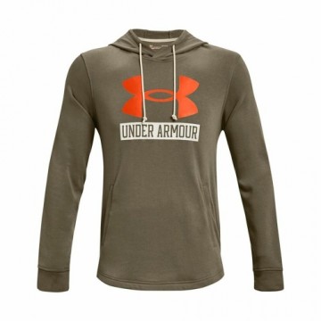 Vīriešu Sporta Krekls ar Kapuci Under Armour  Hoodie  Haki