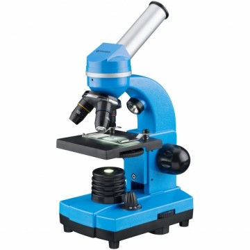 Mikroskops Bresser Junior Biolux SEL 40–1600x, zils