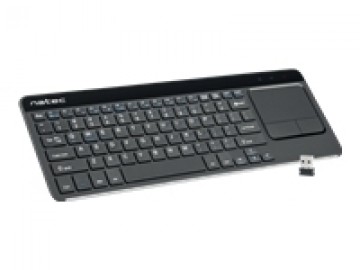 Natec Keyboard NKL-0968 Turbo Slim Wireless, US, USB Type-A, Black