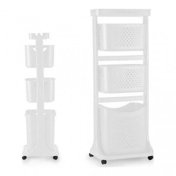 Kipit Clothes Trolley Белый полипропилен (33 x 112 x 42,5 cm)